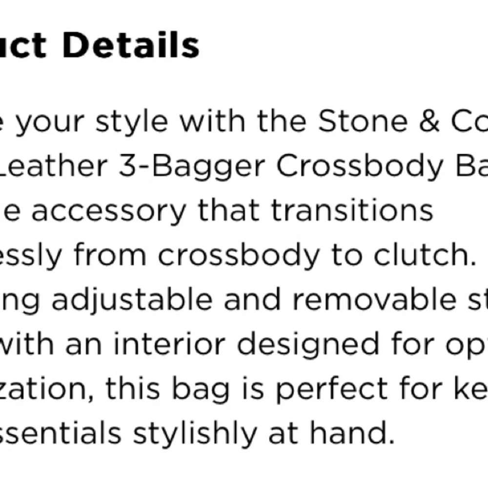 Stone & Co. Floral Crossbody Bag (NWOT) - Picture 8 of 8